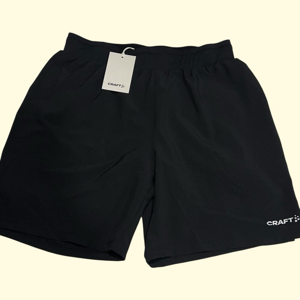 Craft ADV Essence 2-in-1 Stretch Shorts Black Compression Liner Mens Size Small